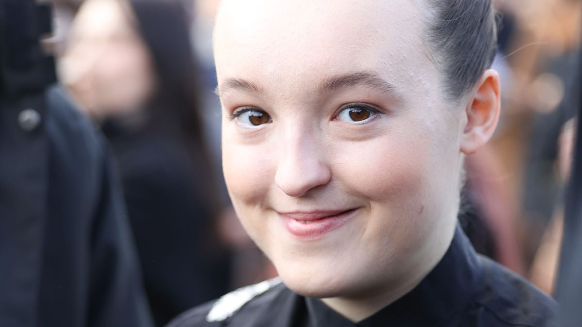 Bella Ramsey attends the Christian Dior Womenswear Fall Winter 2023-2024 show as part of Paris Fashion Week on February 28, 2023 in Paris, France. (Photo by Jacopo Raule/Getty Images)