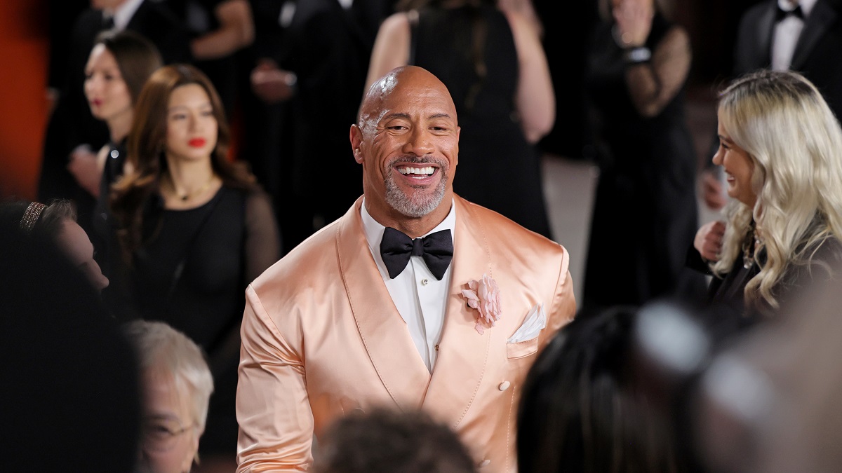 HOLLYWOOD, CALIFORNIA - MARCH 12: Dwayne Johnson attends the 95th Annual Academy Awards on March 12, 2023 in Hollywood, California.