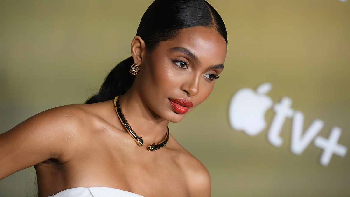 LOS ANGELES, CALIFORNIA - MARCH 14: Yara Shahidi attends the red carpet premiere of the Apple Original Series "Extrapolations" at Hammer Museum on March 14, 2023 in Los Angeles, California.