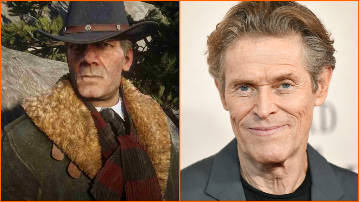 Hosea Matthews and Willem Dafoe