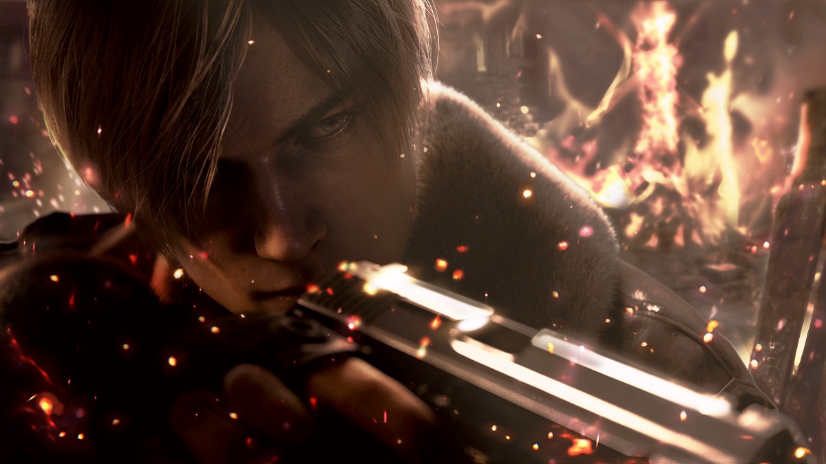 Resident Evil 4 Key Art Leon Kennedy