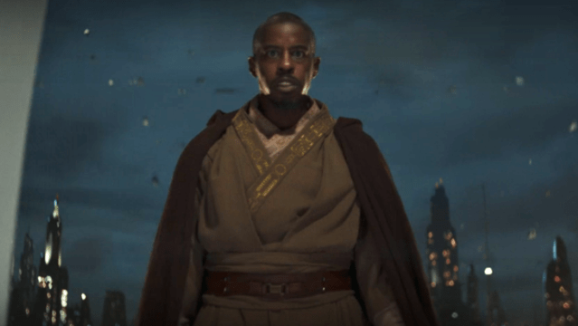 The Mandalorian Ahmed Best as Kelleran Beq