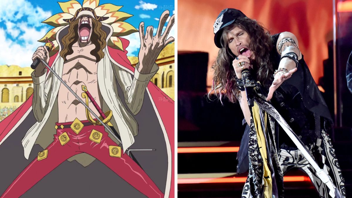 One Piece's Diamante and Steven Tyler