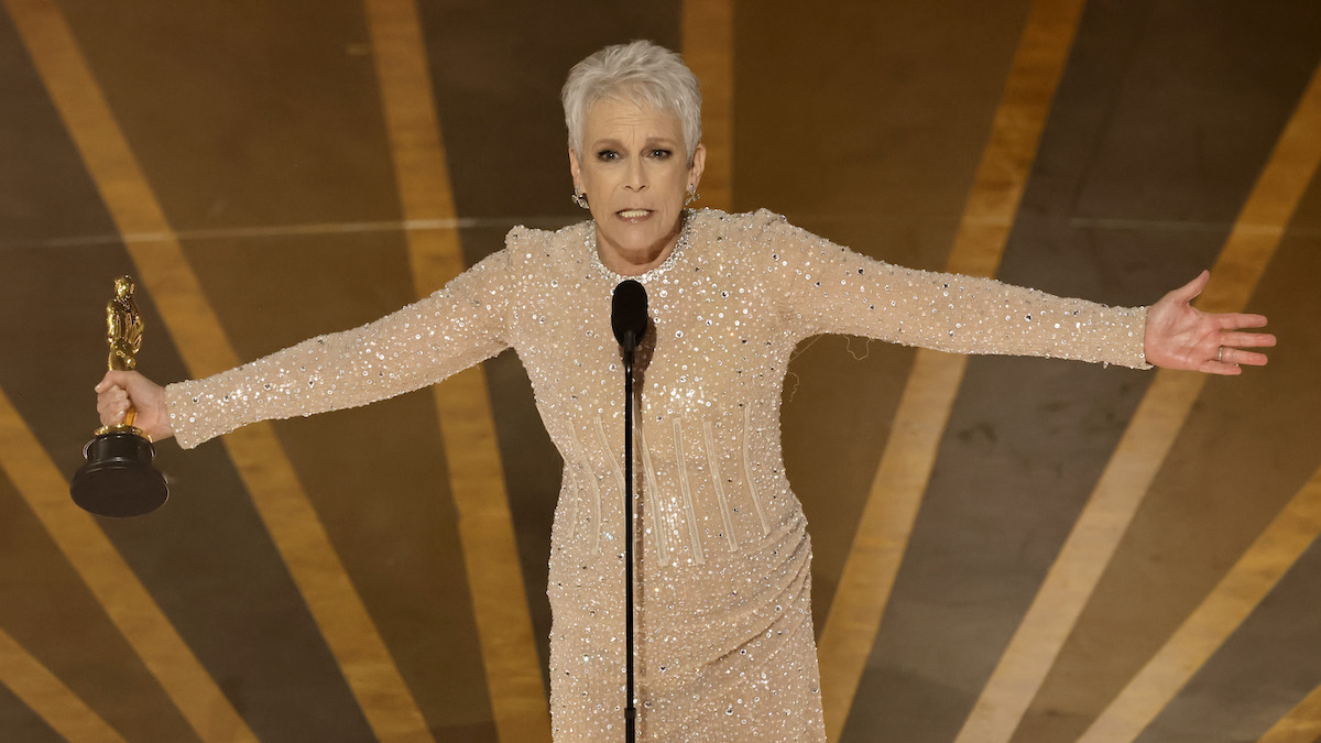 Jamie Lee Curtis Oscars 2023 Getty