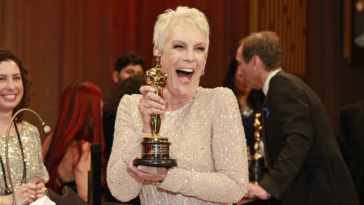 Jamie Lee Curtis Oscars 2023 Getty