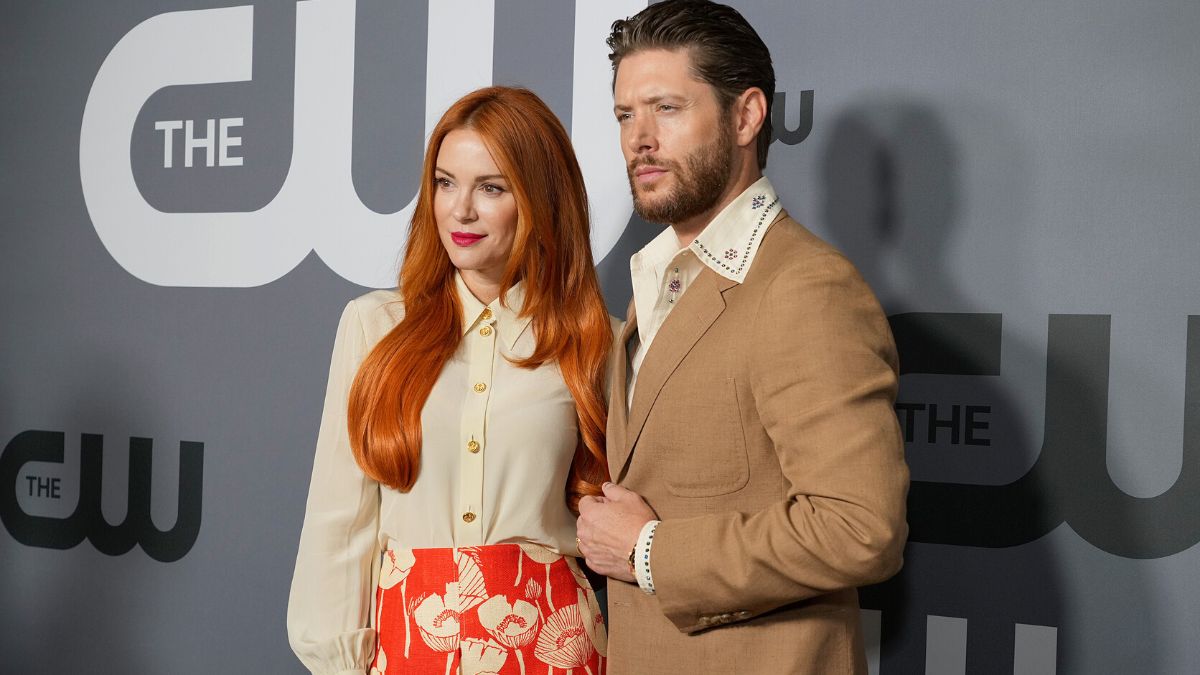 NEW YORK, NEW YORK - MAY 19: Danneel Ackles and Jensen Ackles attend The CW Network's 2022 Upfront Arrivals at New York City Center on May 19, 2022 in New York City.