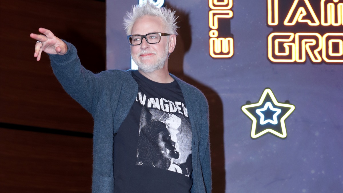 SEOUL, SOUTH KOREA - APRIL 18: Director James Gunn attends the press conference for "Guardians Of The Galaxy Vol.3" at the Conrad Hotel on April 18, 2023 in Seoul, South Korea. The film will be released in South Korea on May 03.