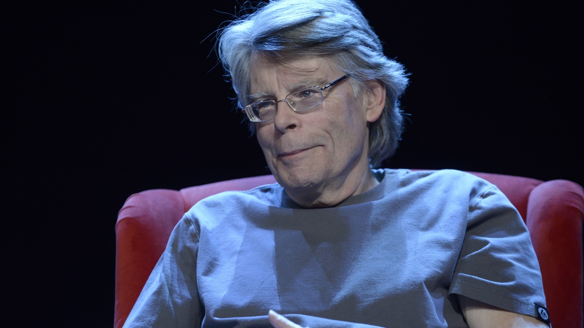 PARIS, FRANCE - NOVEMBER 16: American writer Stephen King poses during a portrait session held on November 16, 2013 in Paris, France.