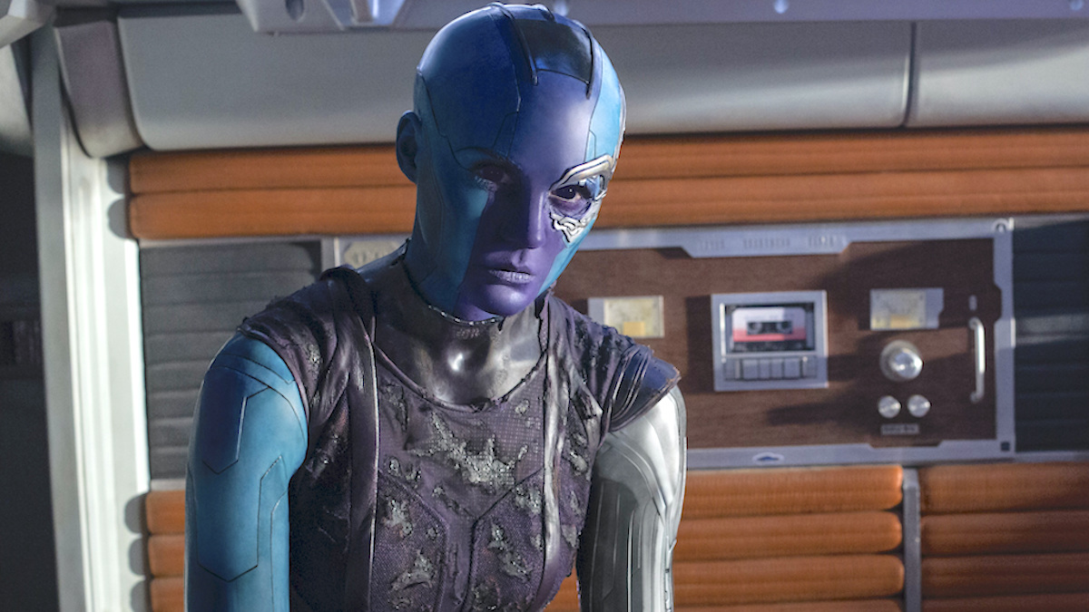 Guardians Of The Galaxy Vol. 2..Nebula (Karen Gillan)..Ph: Chuck Zlotnick..©Marvel Studios 2017