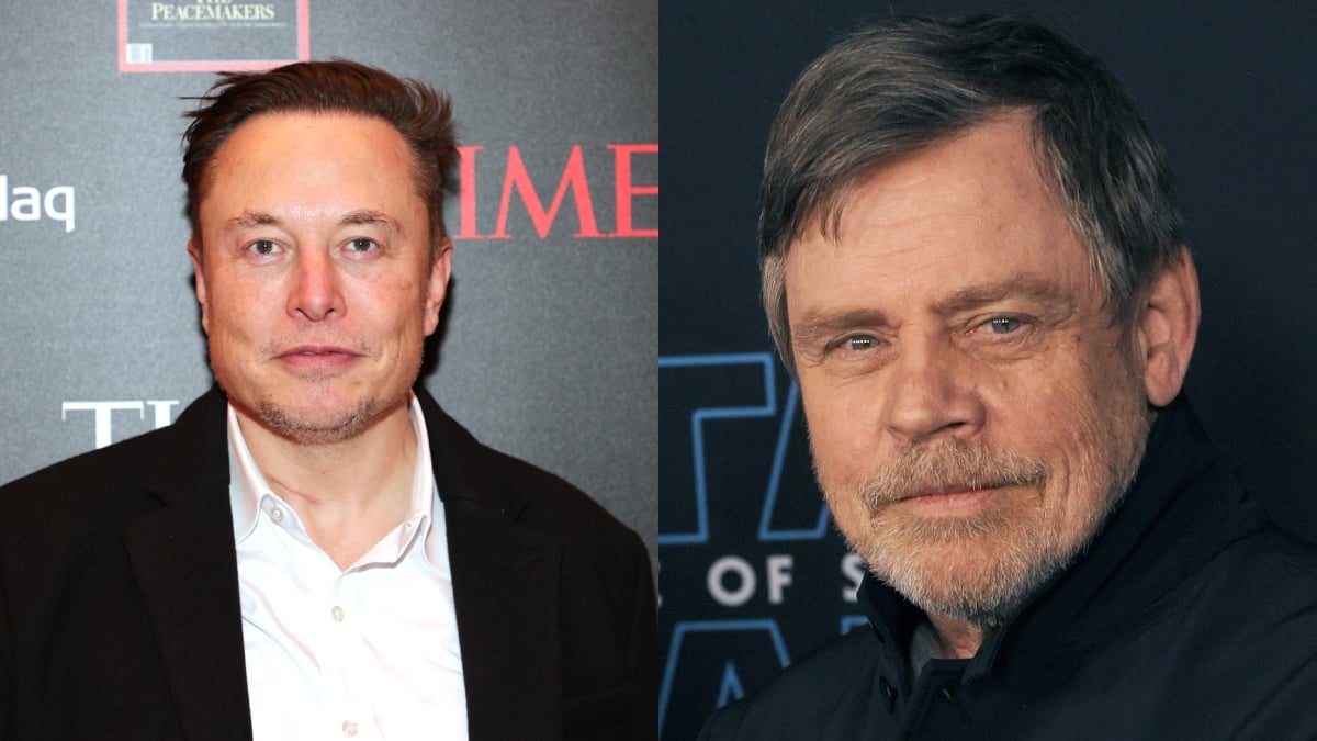 Elon Musk Mark Hamill Getty