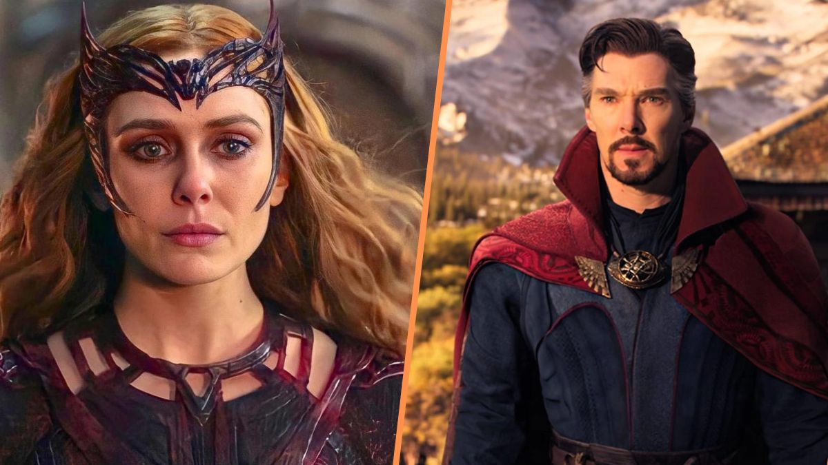 Wanda Maximoff and Dr. Strange