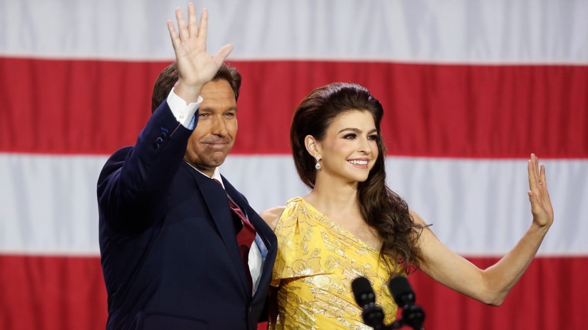 Casey and Ron DeSantis - Getty