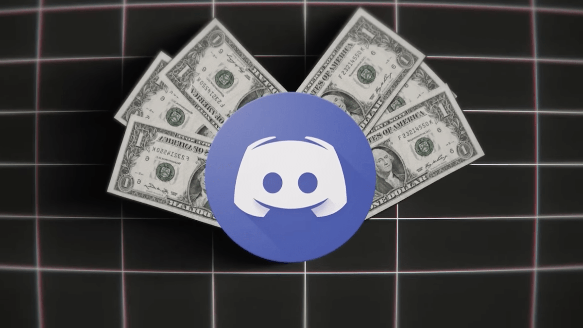 Discord logo money