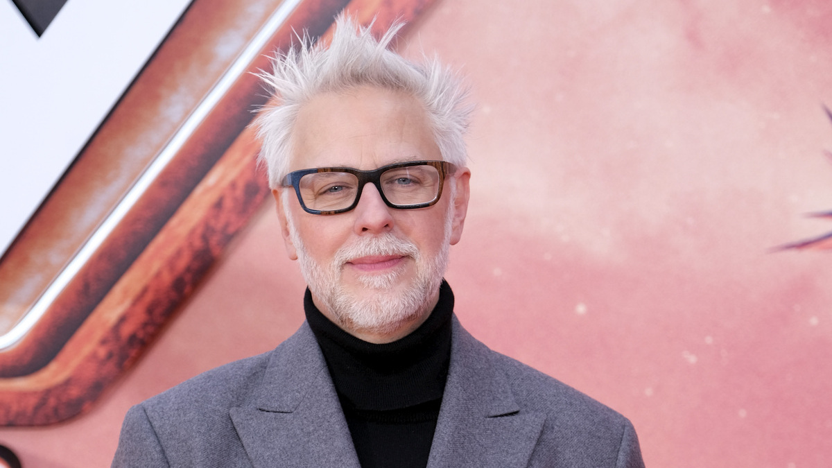 Director James Gunn attends the "Guardians Of The Galaxy Vol. 3" European Gala Event at the Avengers Campus at Disneyland Paris on April 22, 2023