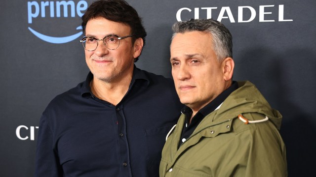 LOS ANGELES, CALIFORNIA - APRIL 25: (L-R) Anthony Russo and Joe Russo attend the Los Angeles red carpet and fan screening for Prime Video's "Citadel" on April 25, 2023 in Los Angeles, California.