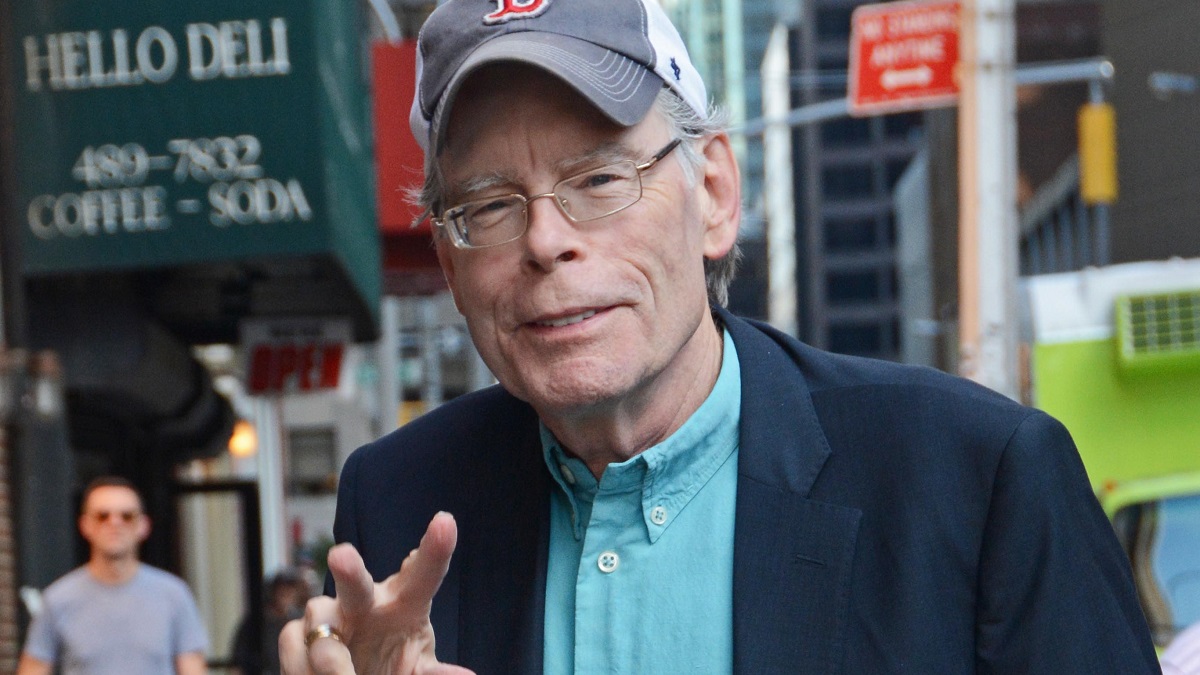 NEW YORK, NY - SEPTEMBER 11: Author Stephen King is seen on September 11, 2015 in New York City.