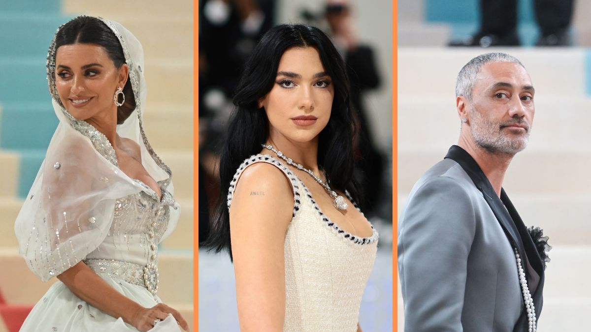 Dua Lipa, Penélope Cruz and Taika Waititi at the Met Gala 2023