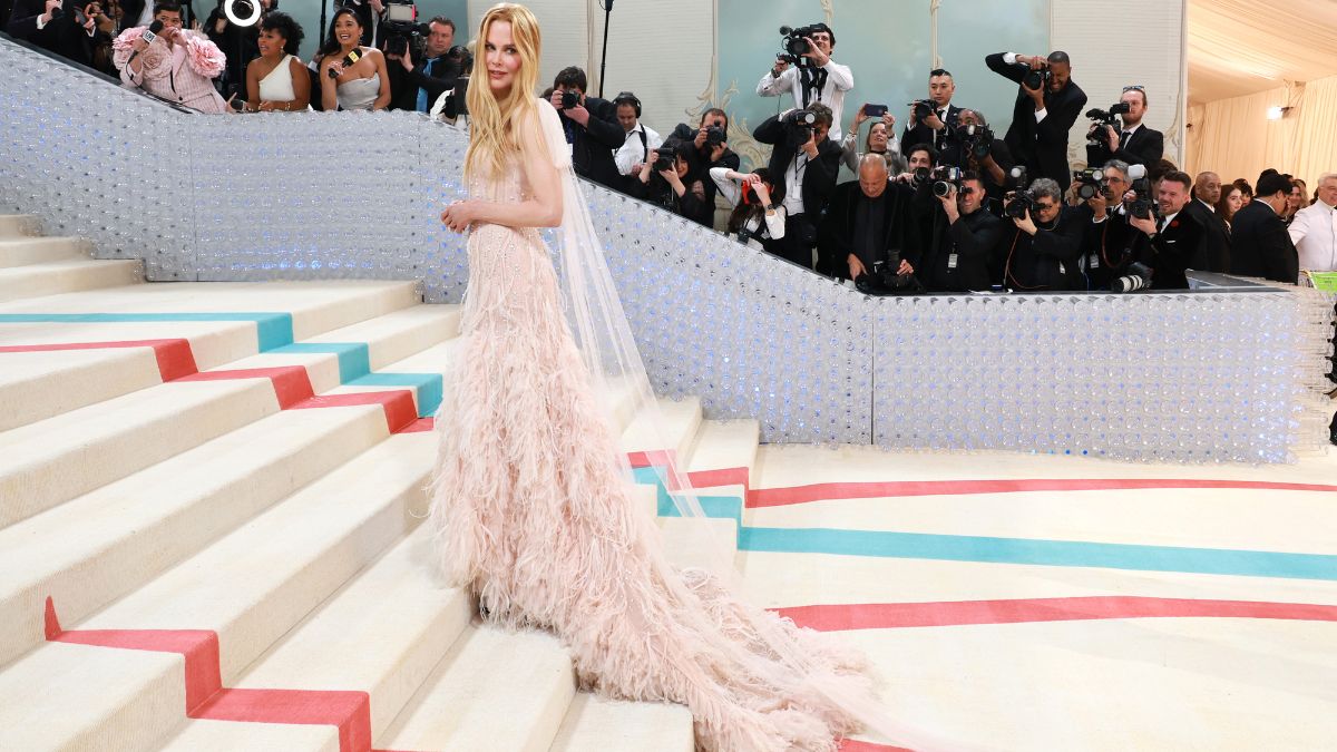 NEW YORK, NEW YORK - MAY 01: Nicole Kidman attends The 2023 Met Gala Celebrating "Karl Lagerfeld: A Line Of Beauty" at The Metropolitan Museum of Art on May 01, 2023 in New York City.