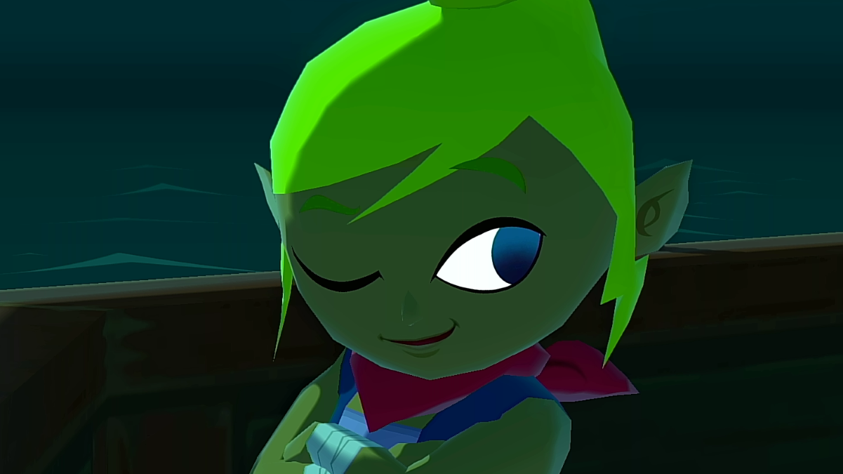 Tetra in The Wind Waker