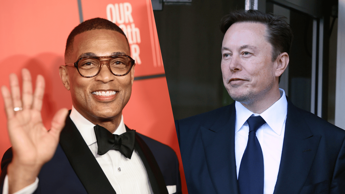 Don Lemon and Elon Musk