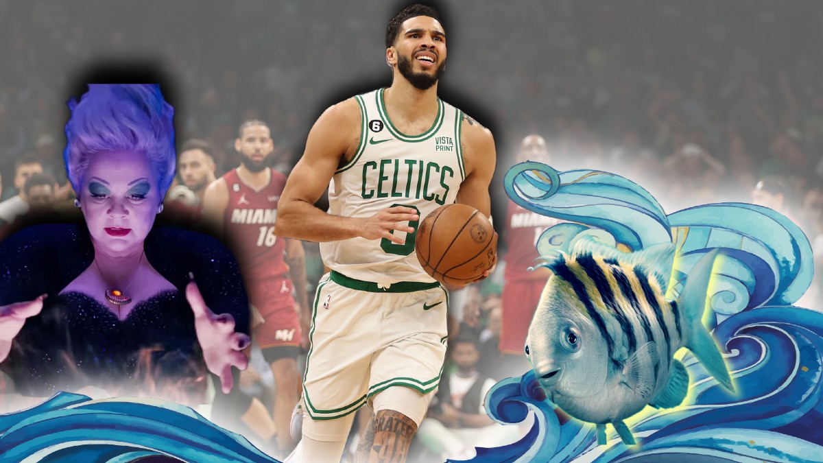 Jayson Tatum/Little Mermaid - getty