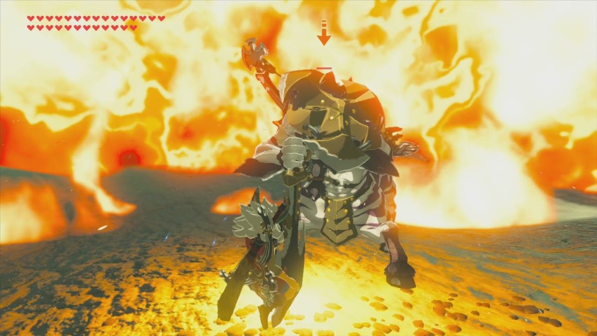 Fire Lynel,. The Legend of Zelda