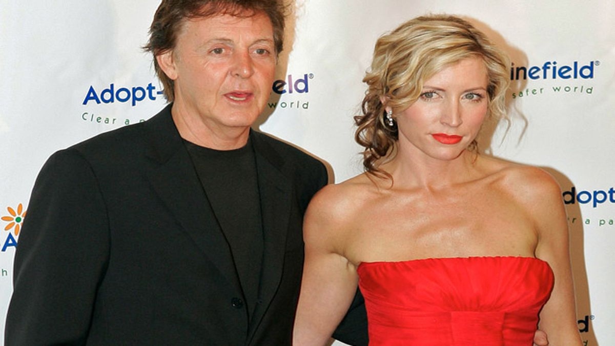 Paul McCartney and heather Mills 