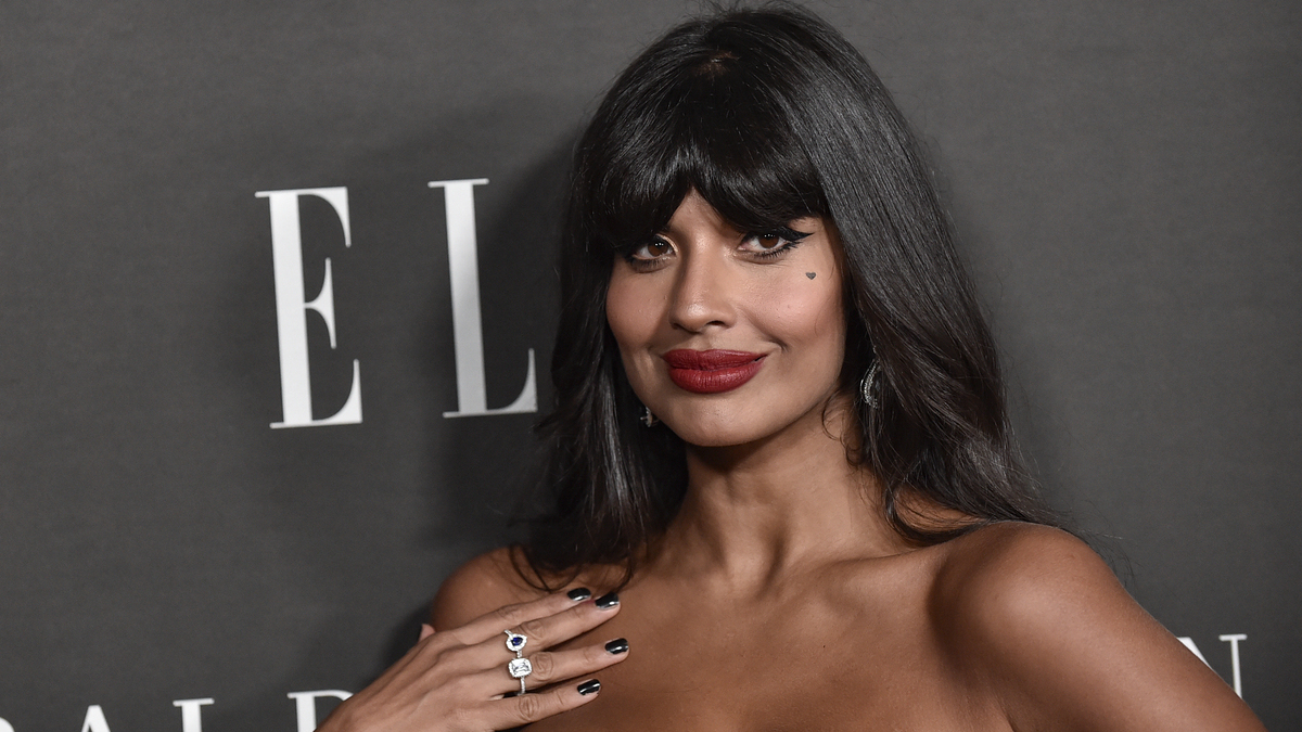 Jameela Jamil attends the 29th annual ELLE Women in Hollywood celebration on October 17, 2022