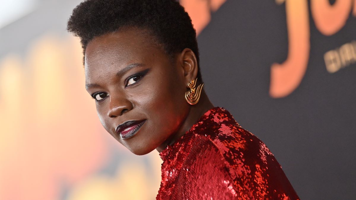 Shaunette Renée Wilson attends the Los Angeles Premiere of LucasFilms' "Indiana Jones and the Dial of Destiny" at Dolby Theatre on June 14, 2023 in Hollywood, California. (Photo by Axelle/Bauer-Griffin/FilmMagic)