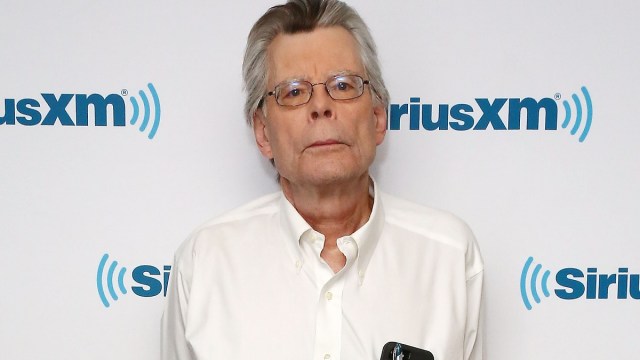 NEW YORK, NY - SEPTEMBER 26: (EXCLUSIVE COVERAGE) Author Stephen King visits the SiriusXM Studios on September 26, 2017 in New York City.