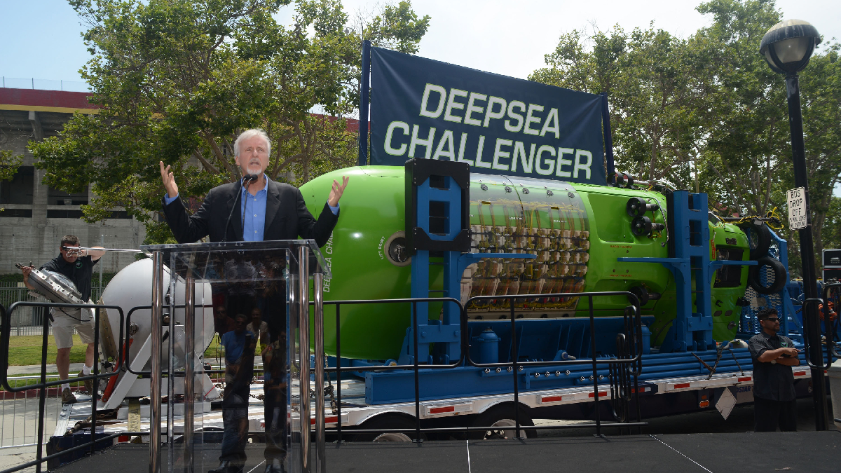 James Cameron and the Deepsea Challenger