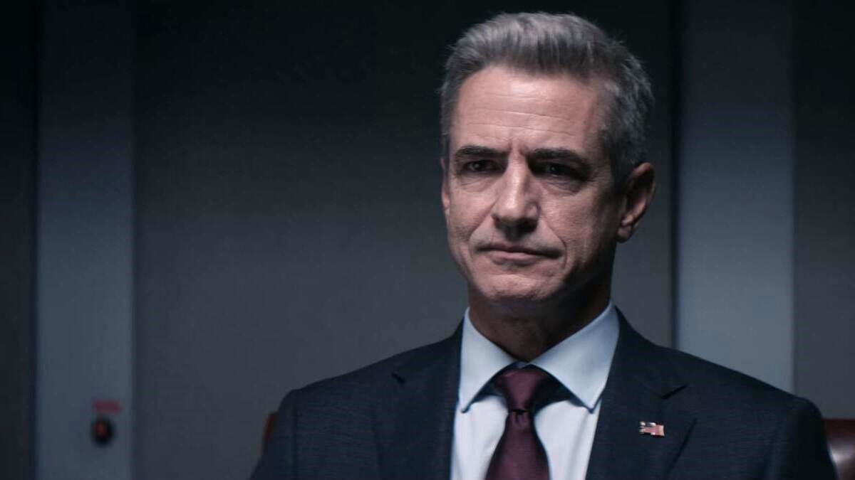 Dermot Mulroney as President Young in 'Messiah'