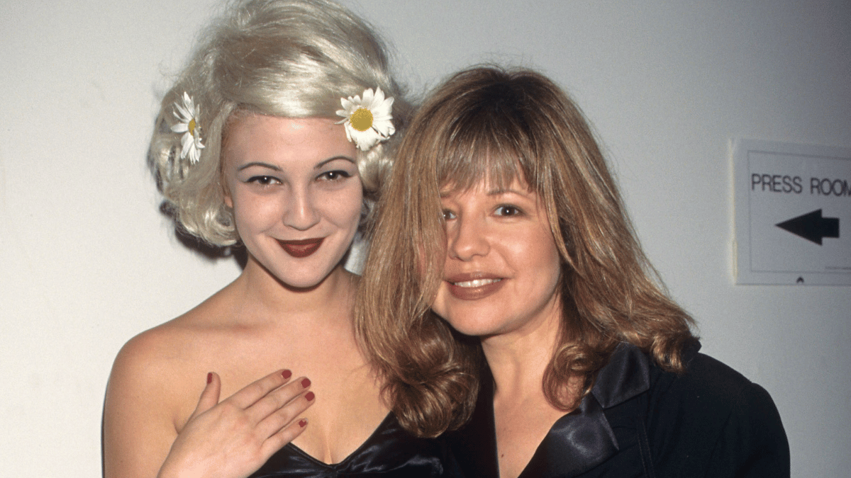 Drew Barrymore and mother Jaid Barrymore