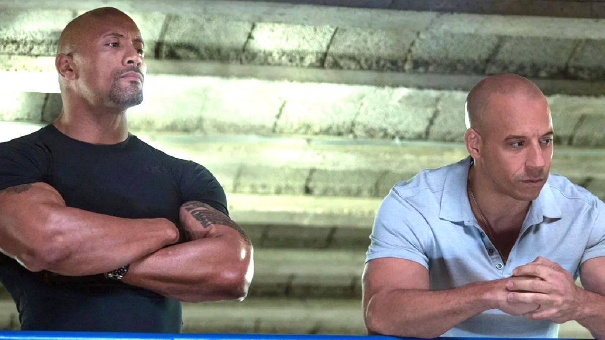 dwayne johnson vin diesel