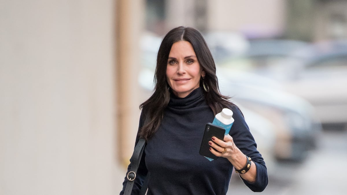 Courteney Cox Grimace trend