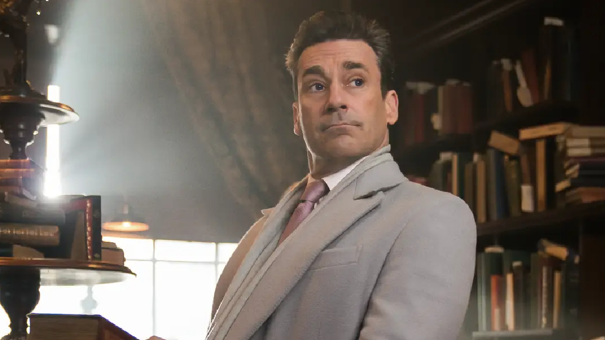 Jon Hamm as Gabriel in Good Omens