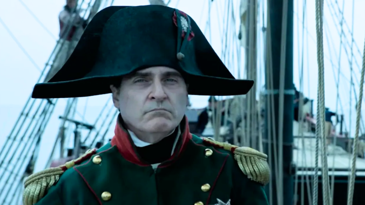Joaquin Phoenix as Napoleon Bonaparte in 'Napoleon'