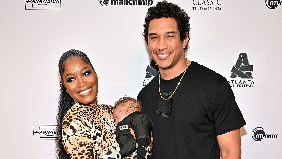 ATLANTA, GEORGIA - APRIL 29: (L-R) Keke Palmer, Leo Jackson, and Darius Jackson attend the "Big Boss" Closing Night Screening during the 2023 Atlanta Film Festival at Rialto Center for the Arts at Georgia State University on April 29, 2023 in Atlanta, Georgia.