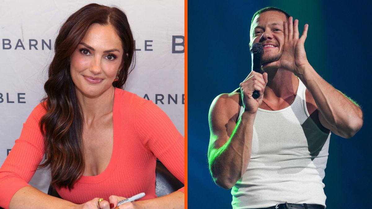 Minka Kelly (left) and Dan Reynolds (right).