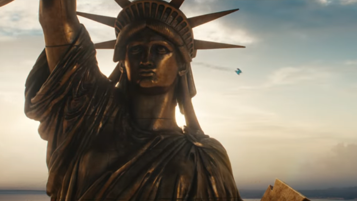 The Marvels Statue of Liberty