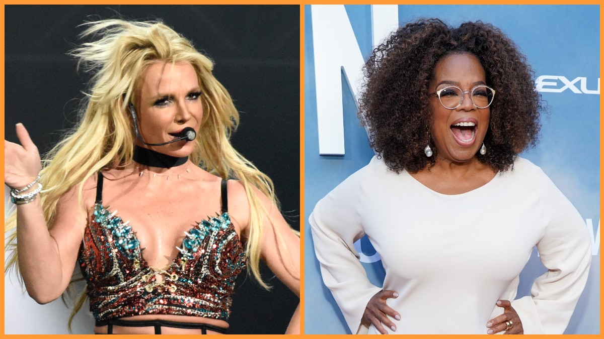 Britney Spears and Oprah