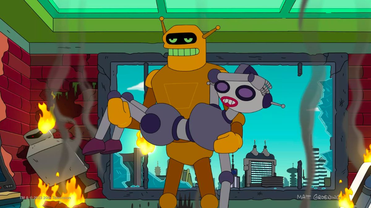 Calculon and Monique.