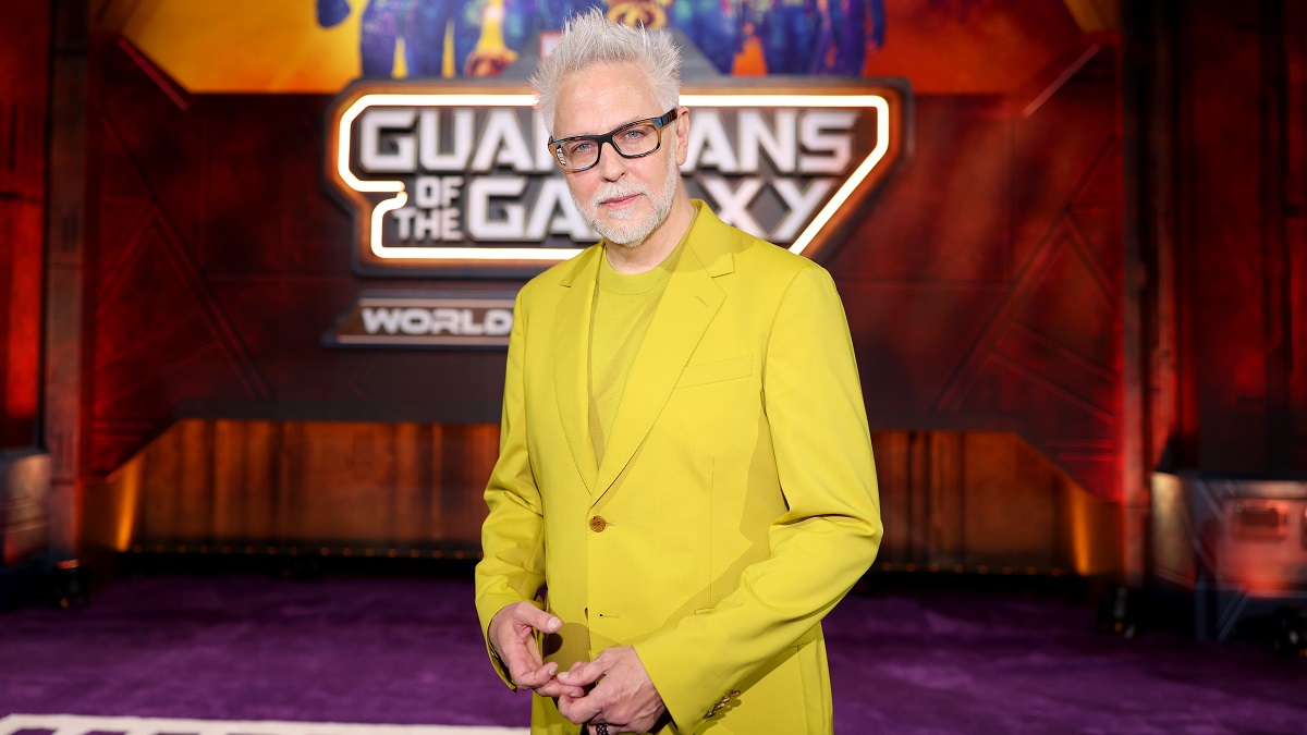 HOLLYWOOD, CALIFORNIA - APRIL 27: James Gunn attends the Guardians of the Galaxy Vol. 3 World Premiere at the Dolby Theatre in Hollywood, California on April 27, 2023.