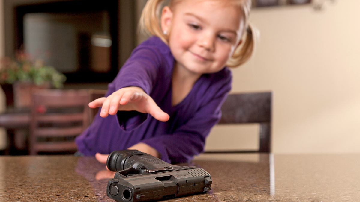 Child with gun