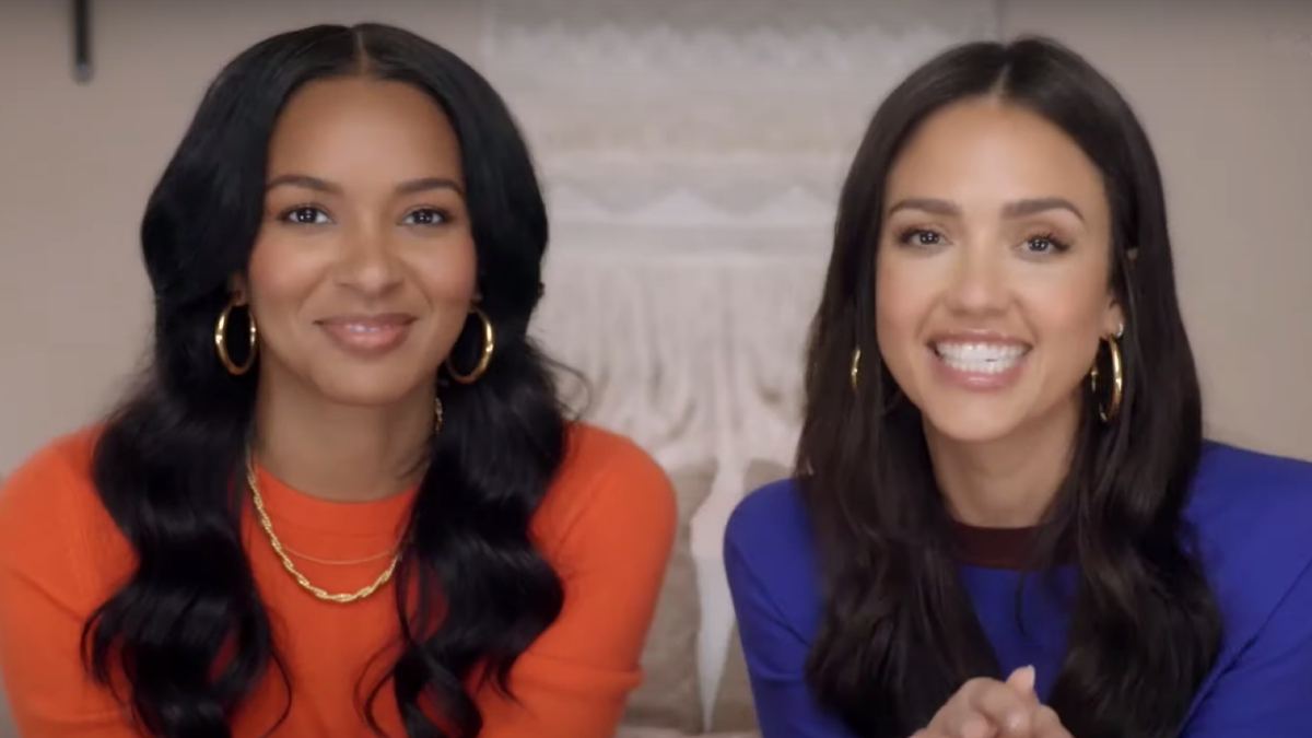 Jessica Alba and Lizzy Mathis in 'Honest Renovations'