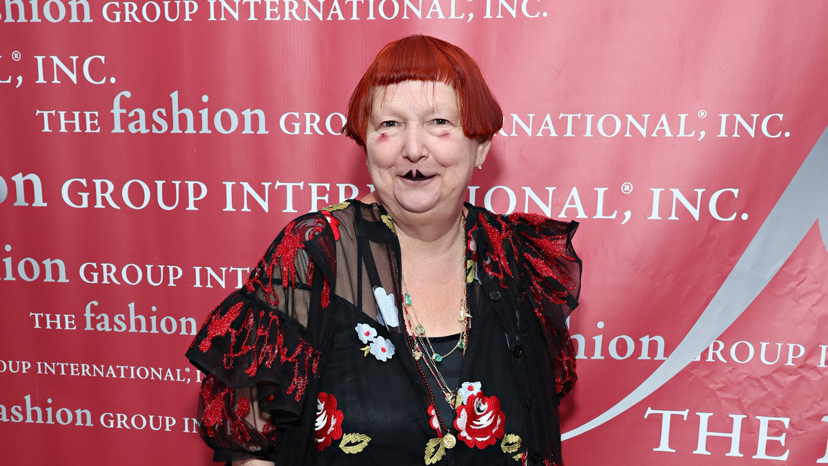 NEW YORK, NEW YORK - MAY 08: Lynn Yaeger attends the FGI Rising Star Awards 2023 at The Lighthouse, Pier 61 on May 08, 2023 in New York City.