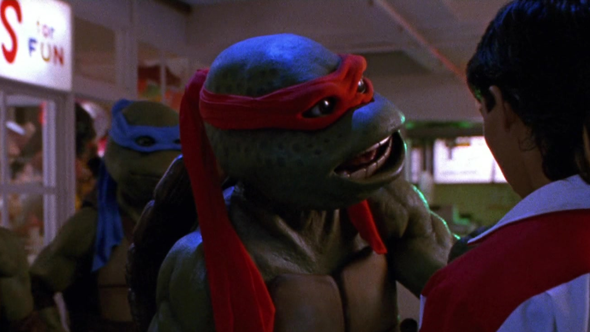 Raphael from "Teenage Mutant Ninja Turtles II: Secret of the Ooze"