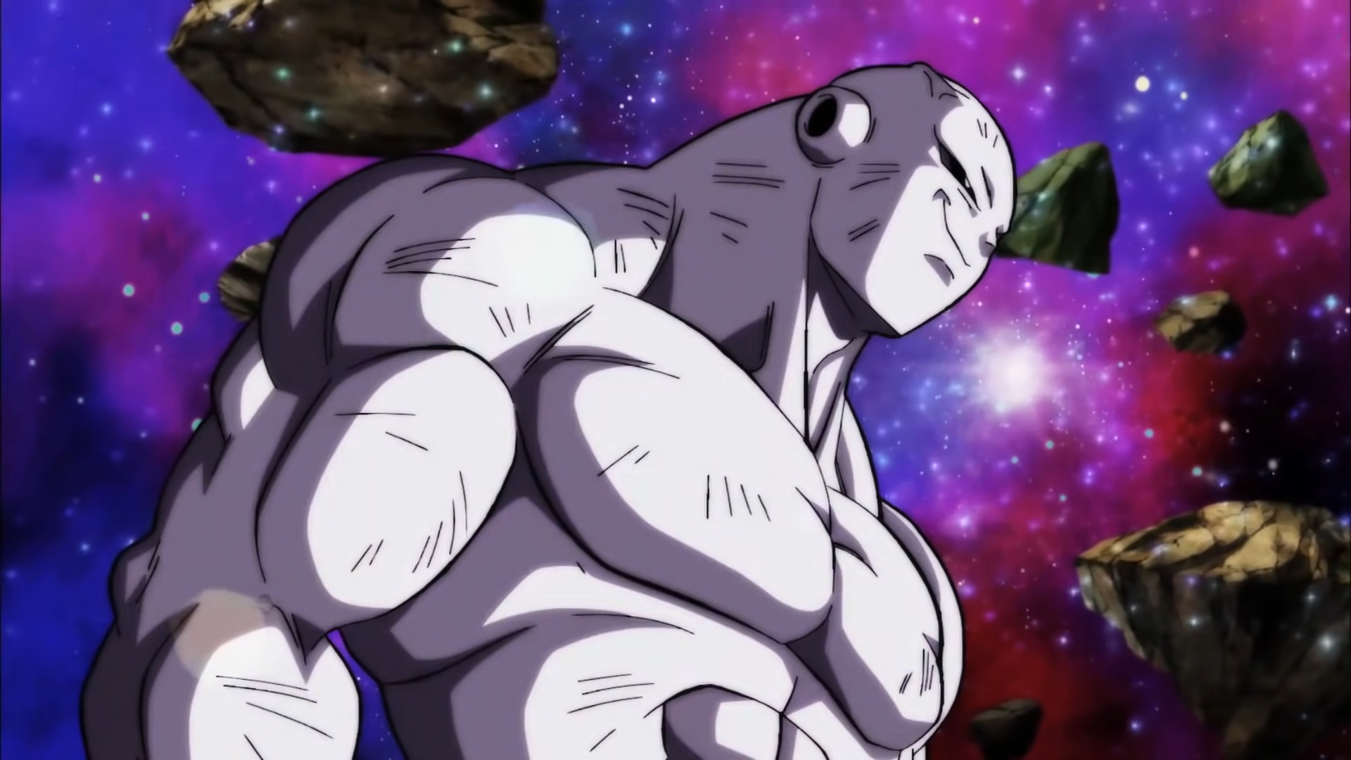 Jiren smiling