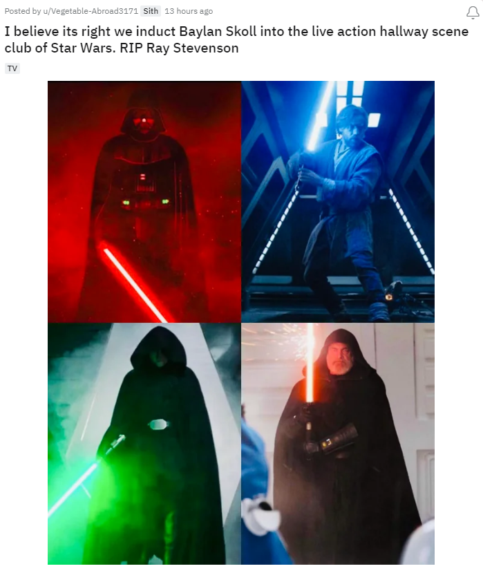 Star Wars Reddit post