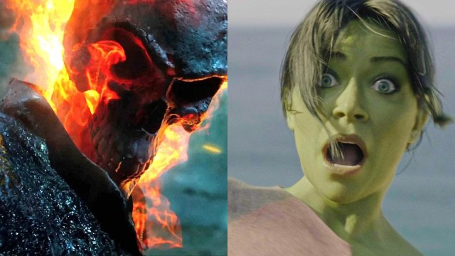Nicolas Cage as Ghost Rider/Tatiana Maslany as She-Hulk